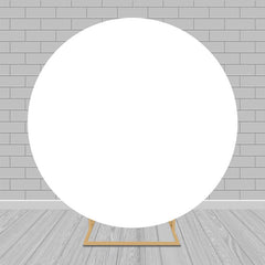 Aperturee - Solid Color Round Backdrop Circle Covers for Party