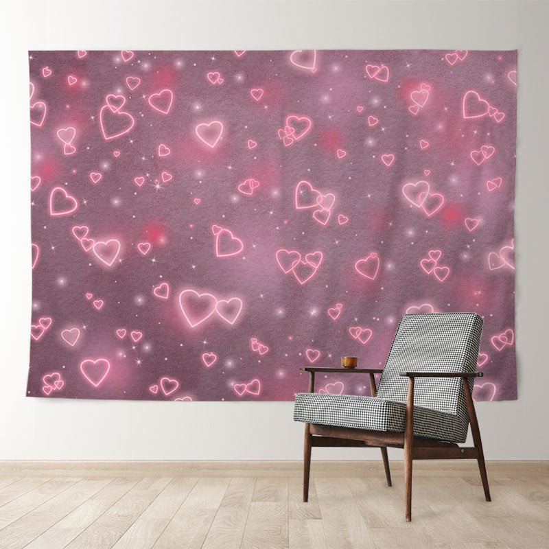 Aperturee - Adorable Sweet Hearts Happy Valentine Backdrop