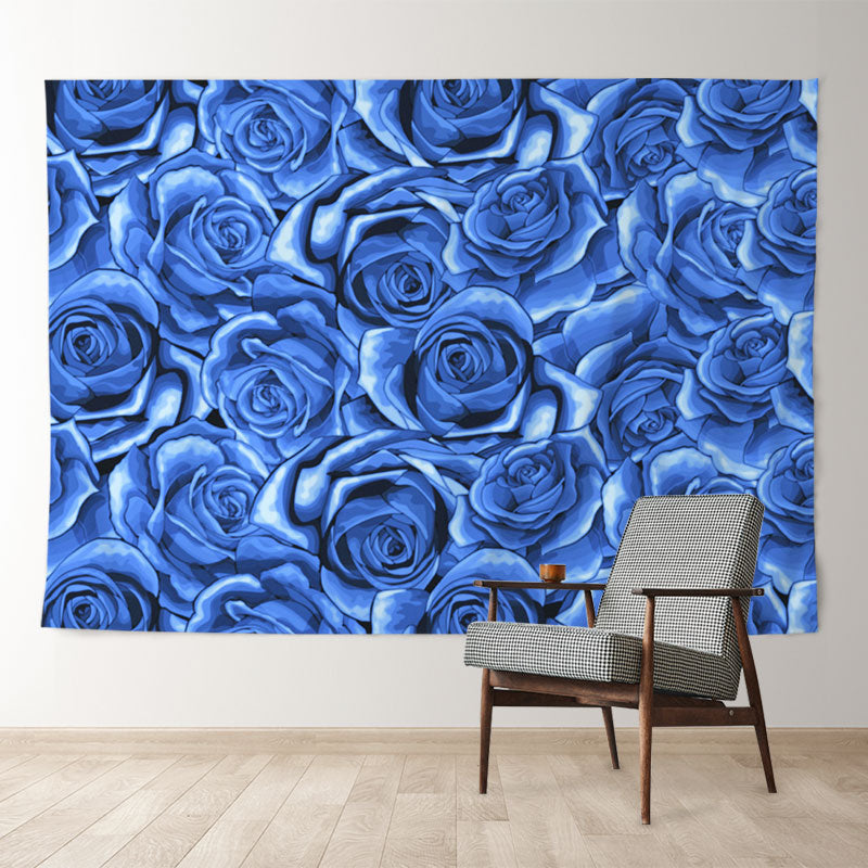 Aperturee - Bluerose Special Adorable Happy Valentine Backdrop