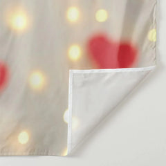 Aperturee - Bokeh Heart Spark Light Valentines Photo Backdrop