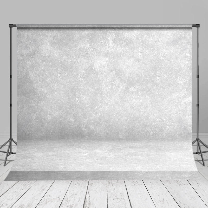 Aperturee - Bright Grey Abstract Textured Bokeh Photo Backdrop