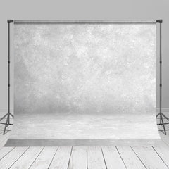 Aperturee - Bright Grey Abstract Textured Bokeh Photo Backdrop