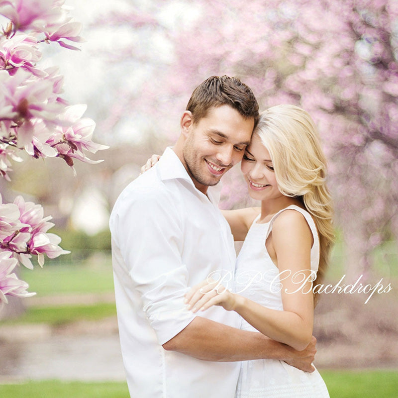 Aperturee - Fence Daisies Flower Garden Spring Backdrop For Portrait