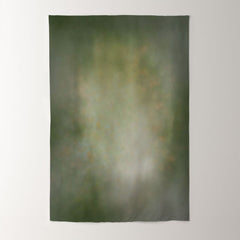 Aperturee - Foggy Green Abstract Photography Studio Backdrop