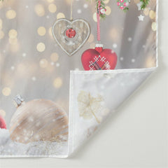 Aperturee - Heart Bauble Stockin Light Tree Christmas Backdrop