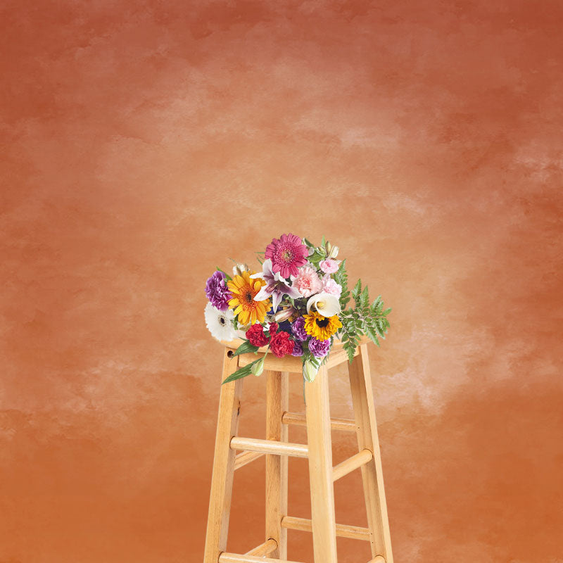 Aperturee - Select Painting Orange Texture Photo Backdrop