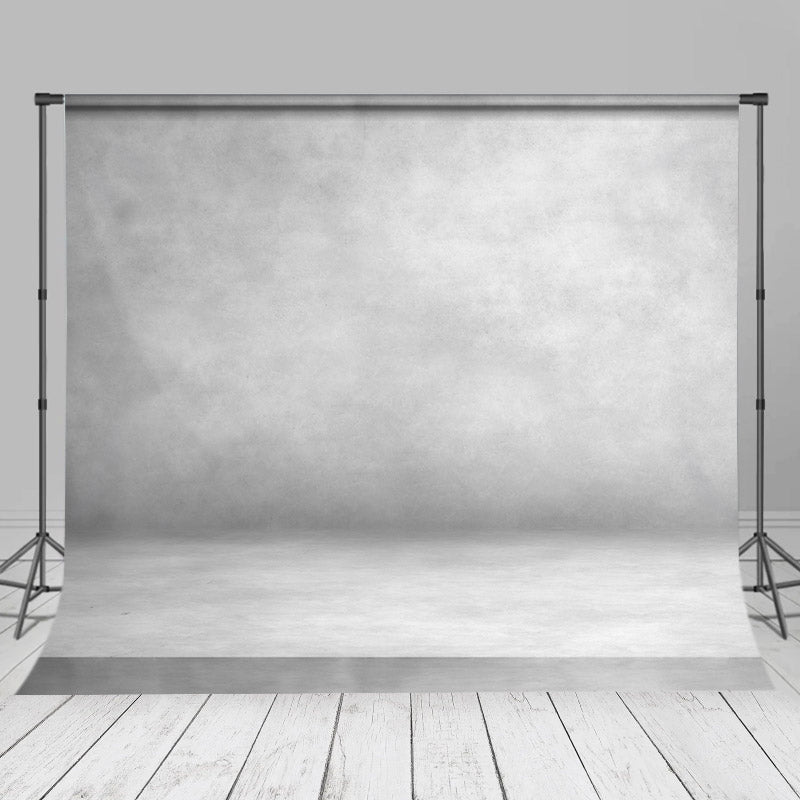 Aperturee - Soft Grey Textured Portrait Photo Backdrop