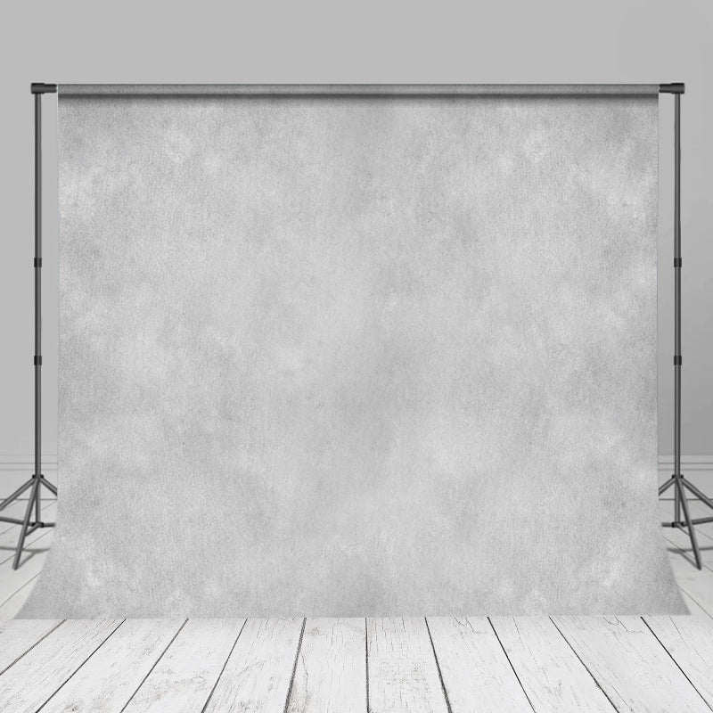 Aperturee - White Grey Mixture Abstract Texture Photo Backdrop